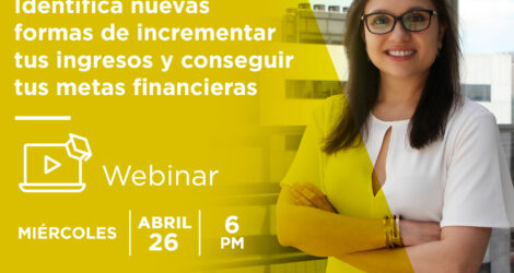 WEBINAR: Identifica nuevas formas de incrementar tus ingresos